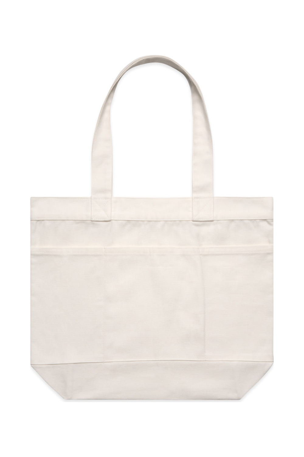 AS Colour Pocket Tote Bag in Cream