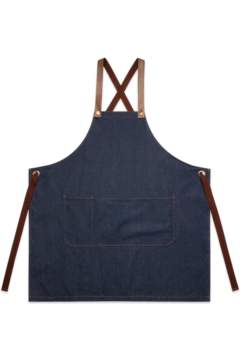 AS Colour Denim Apron in Indigo