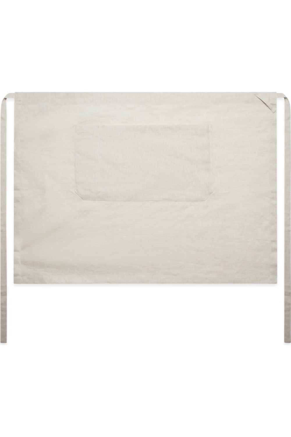 AS Colour Linen Half Apron in Natural