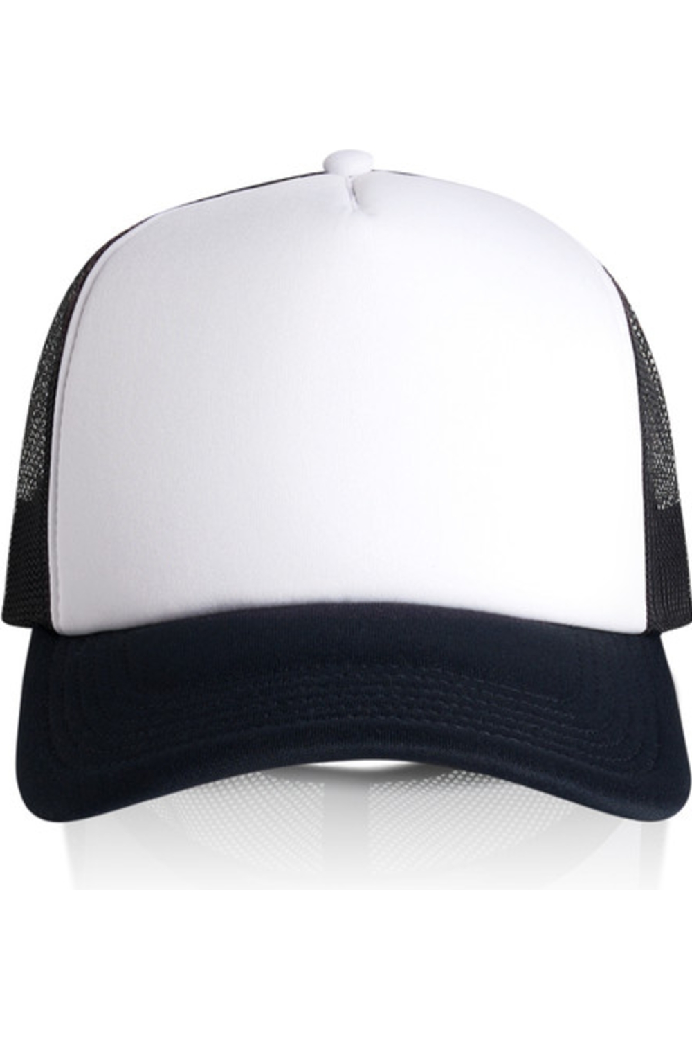 AS Colour Frame Foam Two-Tone Trucker in White/ Navy