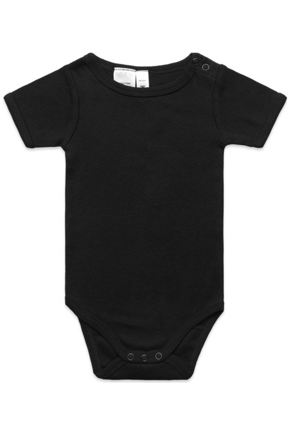 AS Colour Organic Infant Mini-Me One-Piece in Black