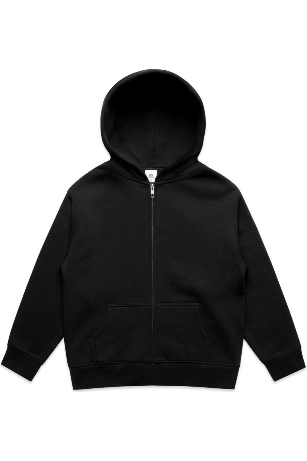 AS Colour Youth Relax Zip Hood in Black