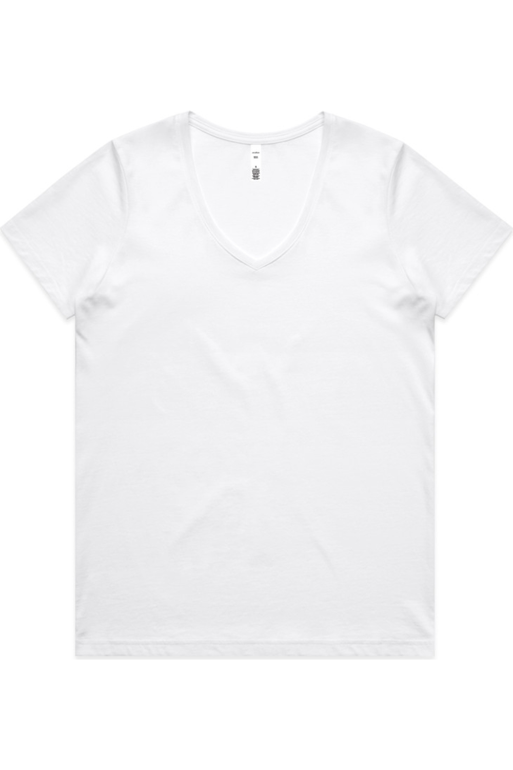 AS Colour Wo's Maple V Neck Tee in White
