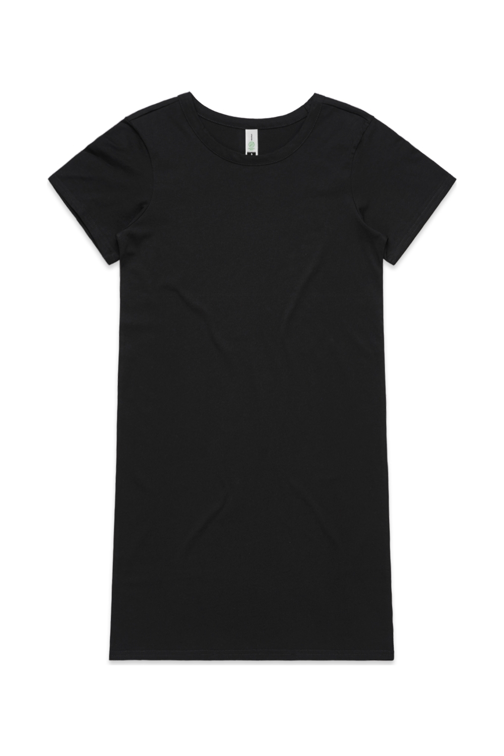 AS Colour Women's Mika Organic Short Sleeve Dress in Black