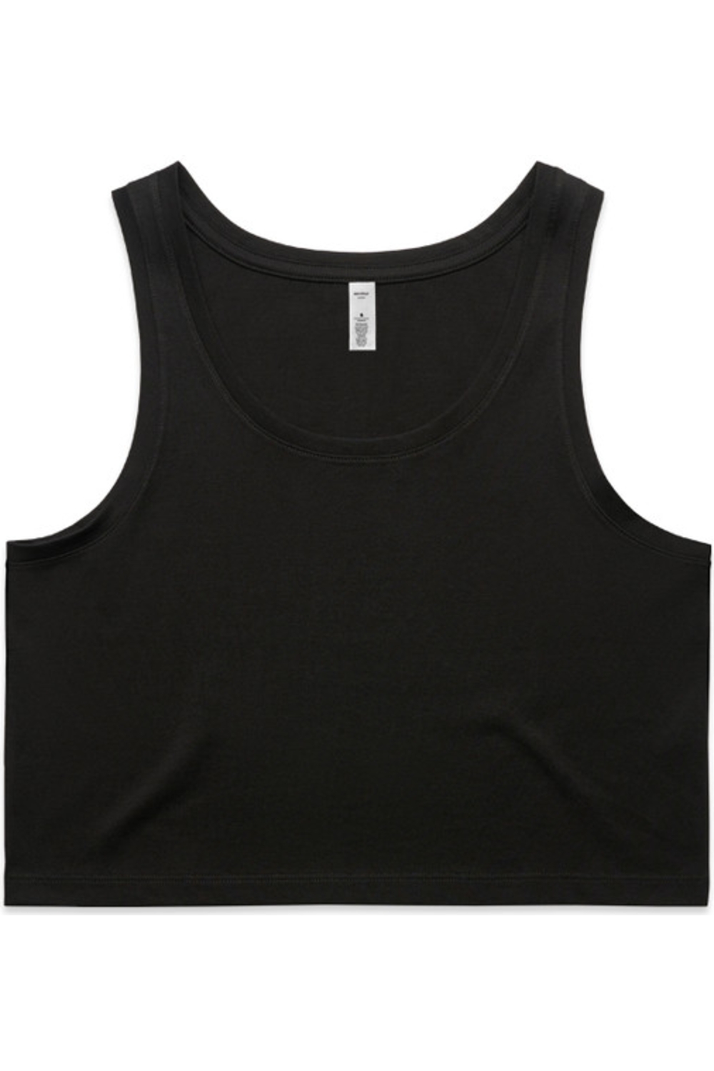 AS Colour Wo's Crop Singlet in Black