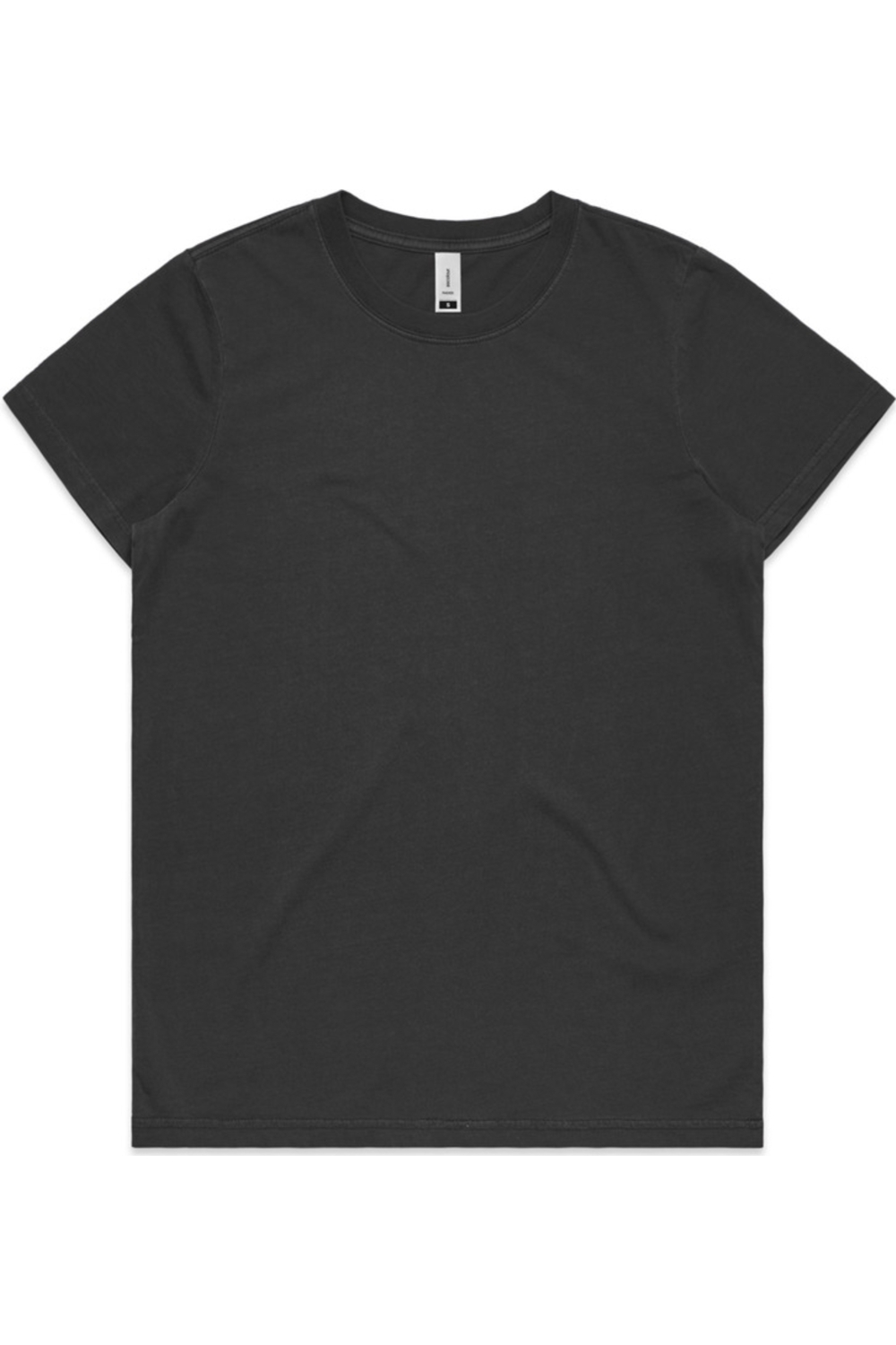AS Colour Wo's Maple Faded Tee in Faded Black