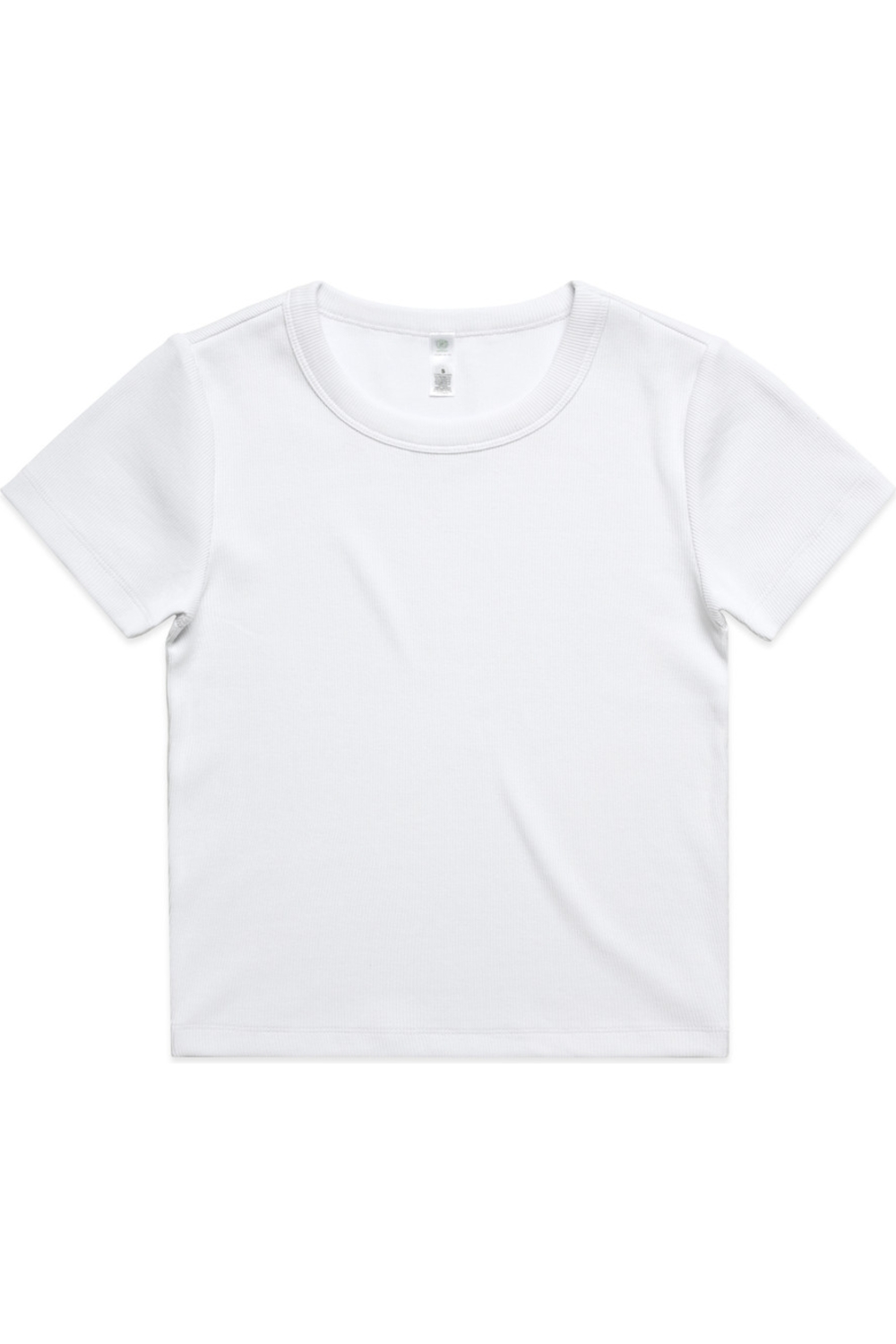 AS Colour Wo's Organic Rib Tee in White