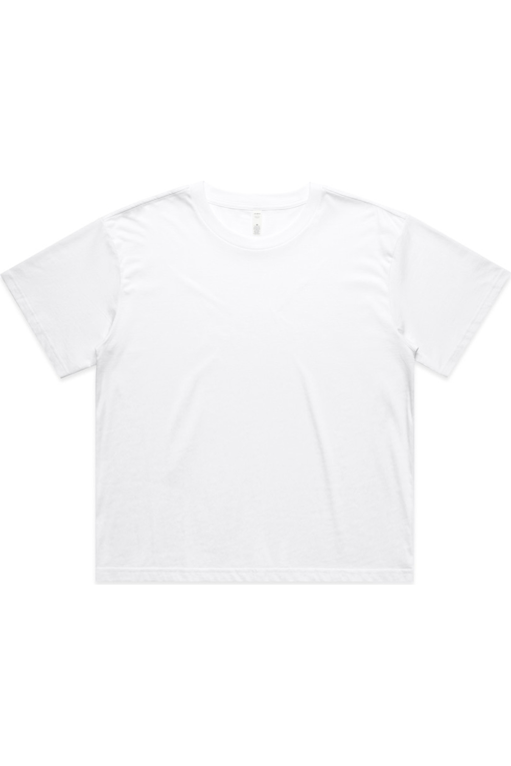 AS Colour Women's Martina Crop Tee in White