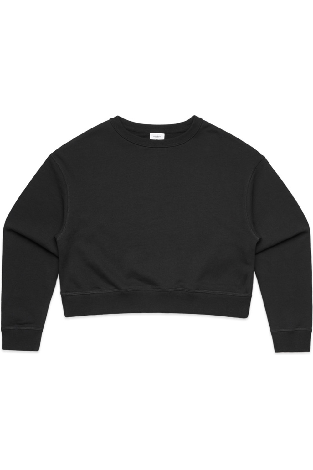 AS Colour Wo's Crop Crew in Black