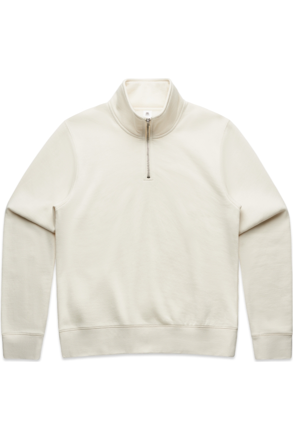 AS Colour Wo's Stencil Half Zip Crew in Ecru