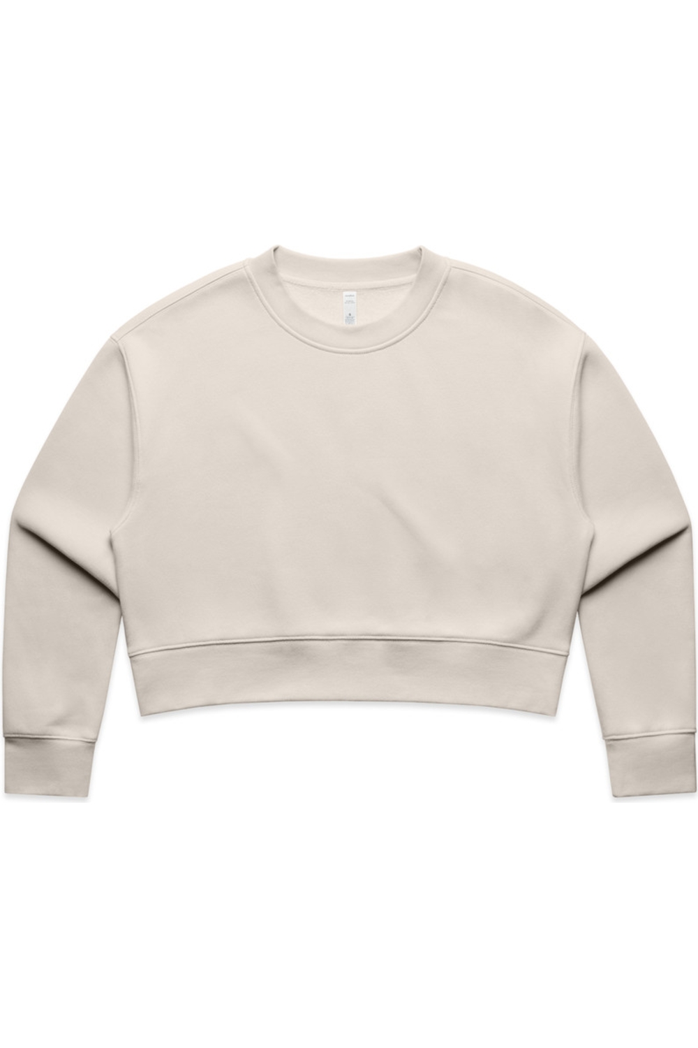 AS Colour Wo's Relax Crop Crew in Bone