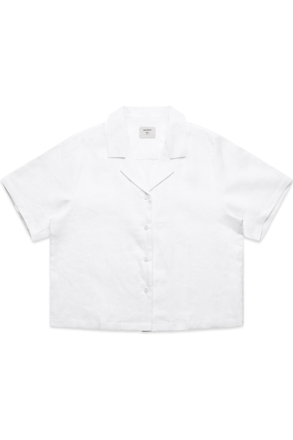 AS Colour Wo's Linen S/S Shirt in White