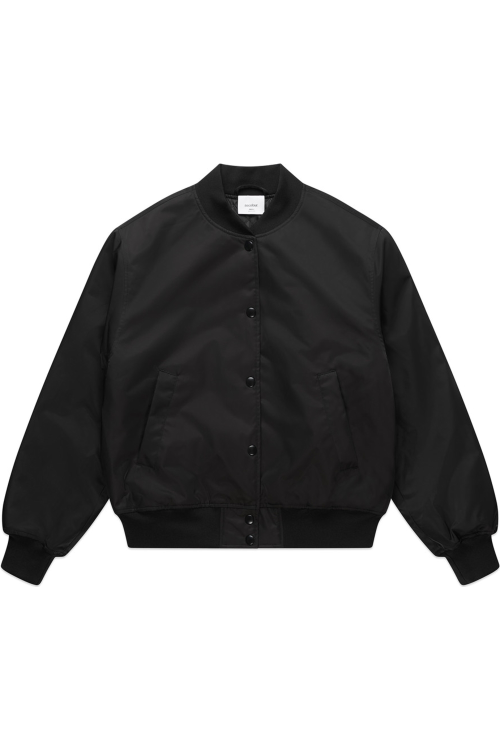 AS Colour Wo College Bomber Jacket in Black