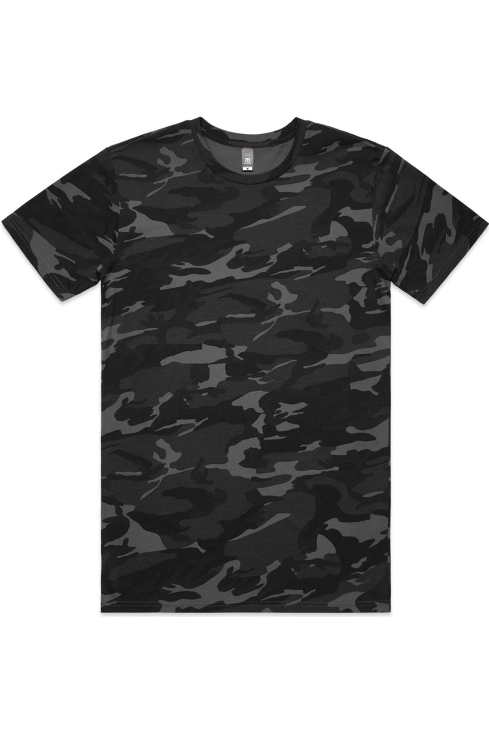 AS Colour Staple Camo Tee in Black Camo