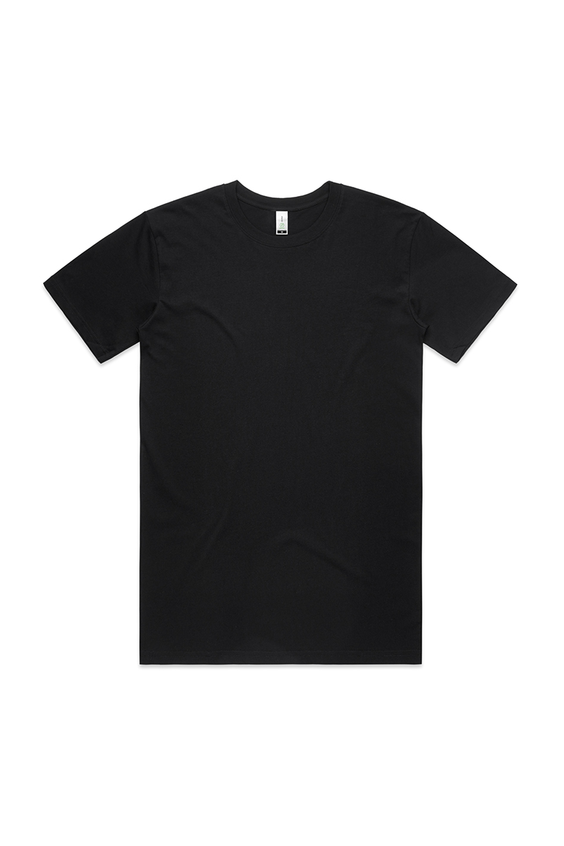 AS Colour Mens Staple Organic Tee in Black