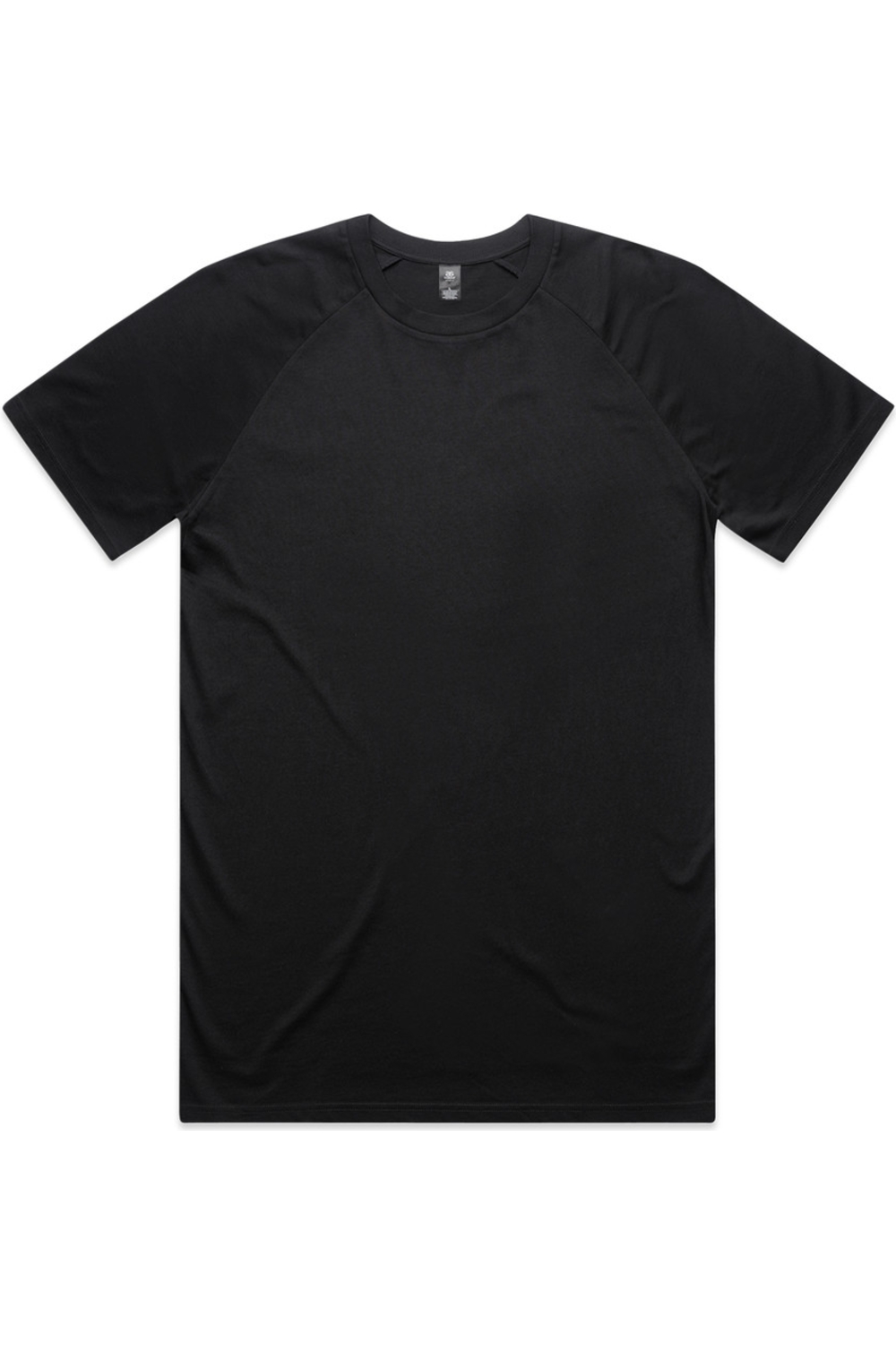 AS Colour Staple Raglan Tee in Black