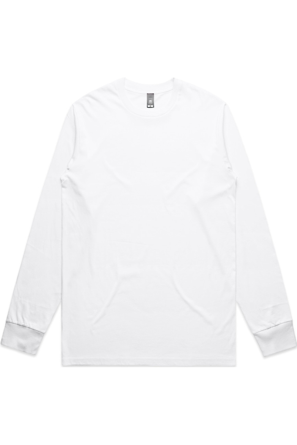 AS Colour Staple Long Sleeve Tee in White