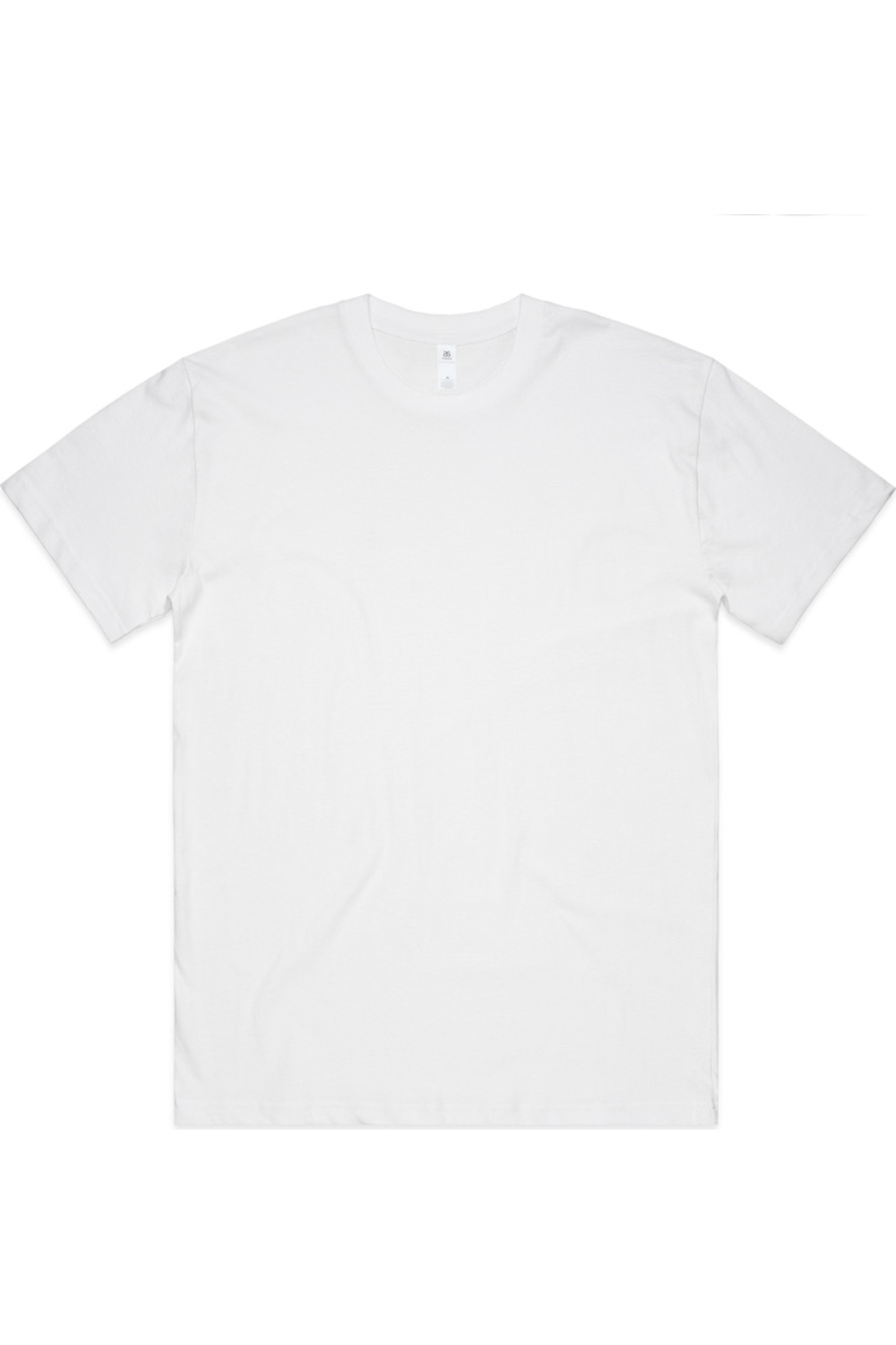 AS Colour Block Oversized Tee in White