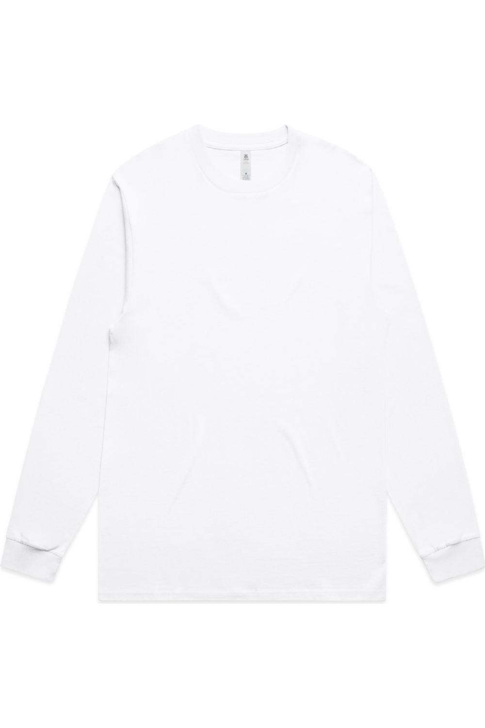 AS Colour Block L/S Tee in White
