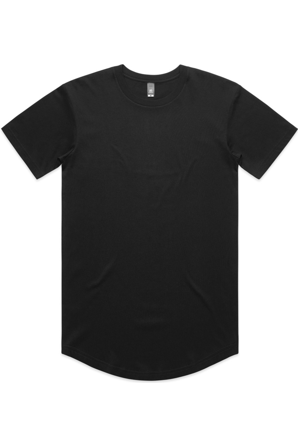 AS Colour Staple Curve Tee in Black