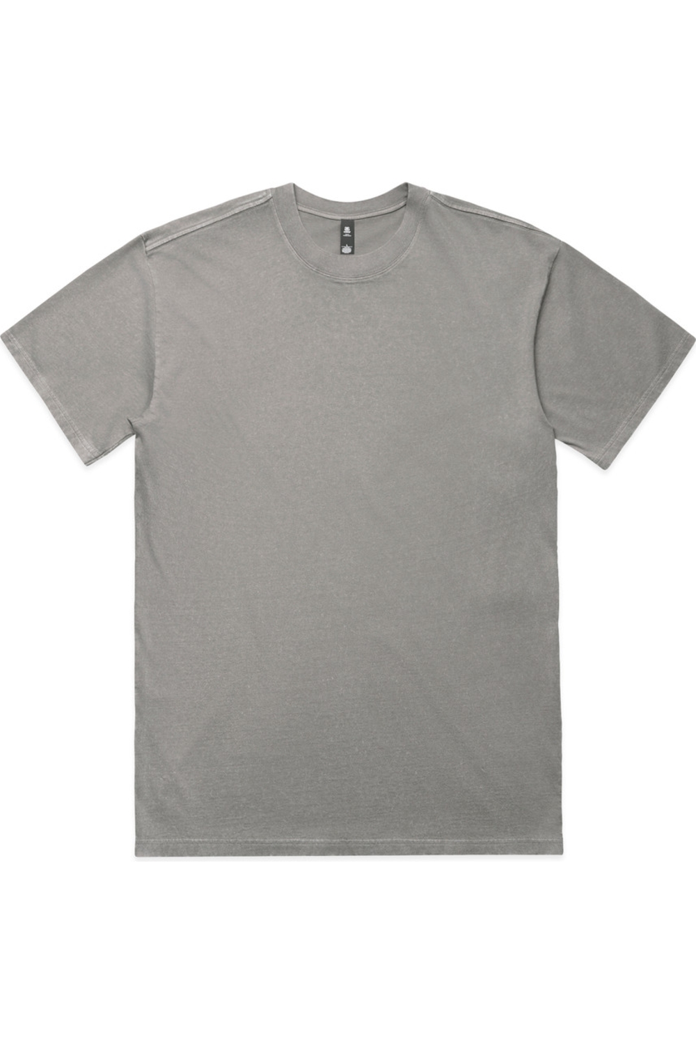 AS Colour Stone Wash Heavy Tee in Grey Stone