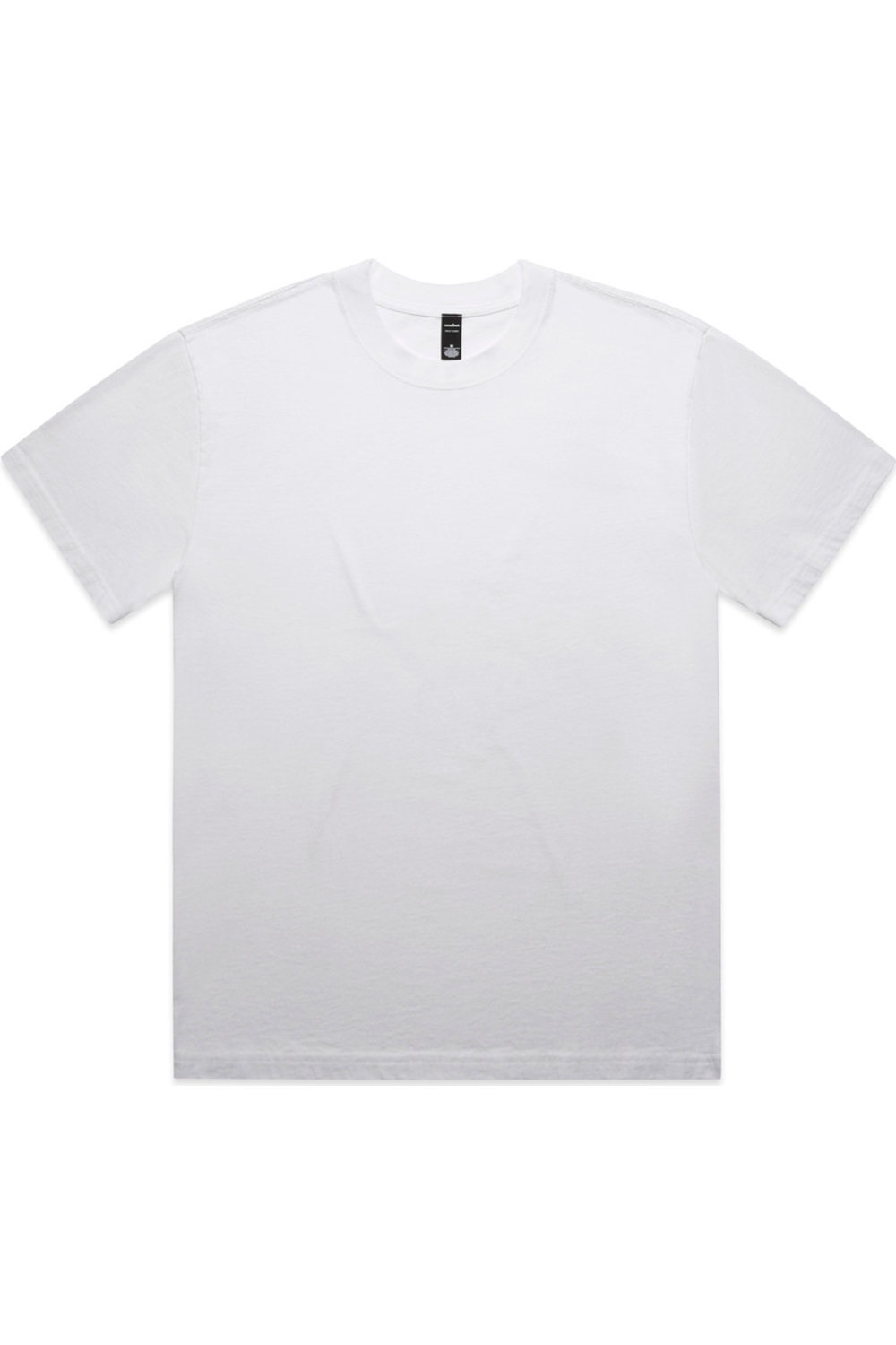 AS Colour Heavy Faded Minus Tee [-5cm] in Faded White