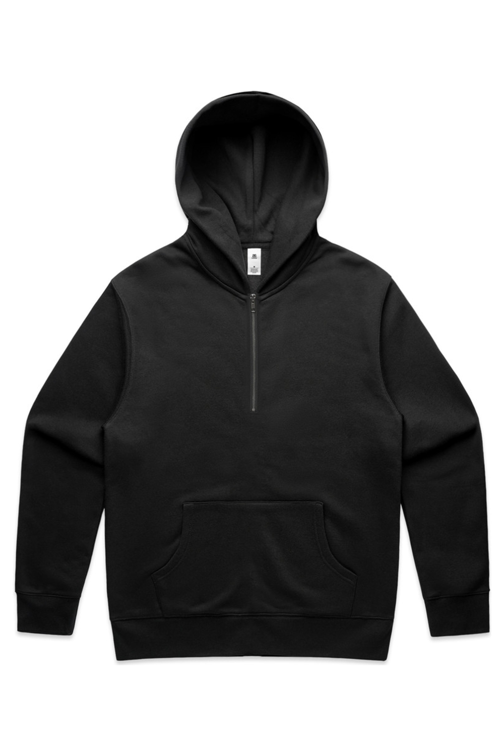 AS Colour Relax Half Zip Hood in Black