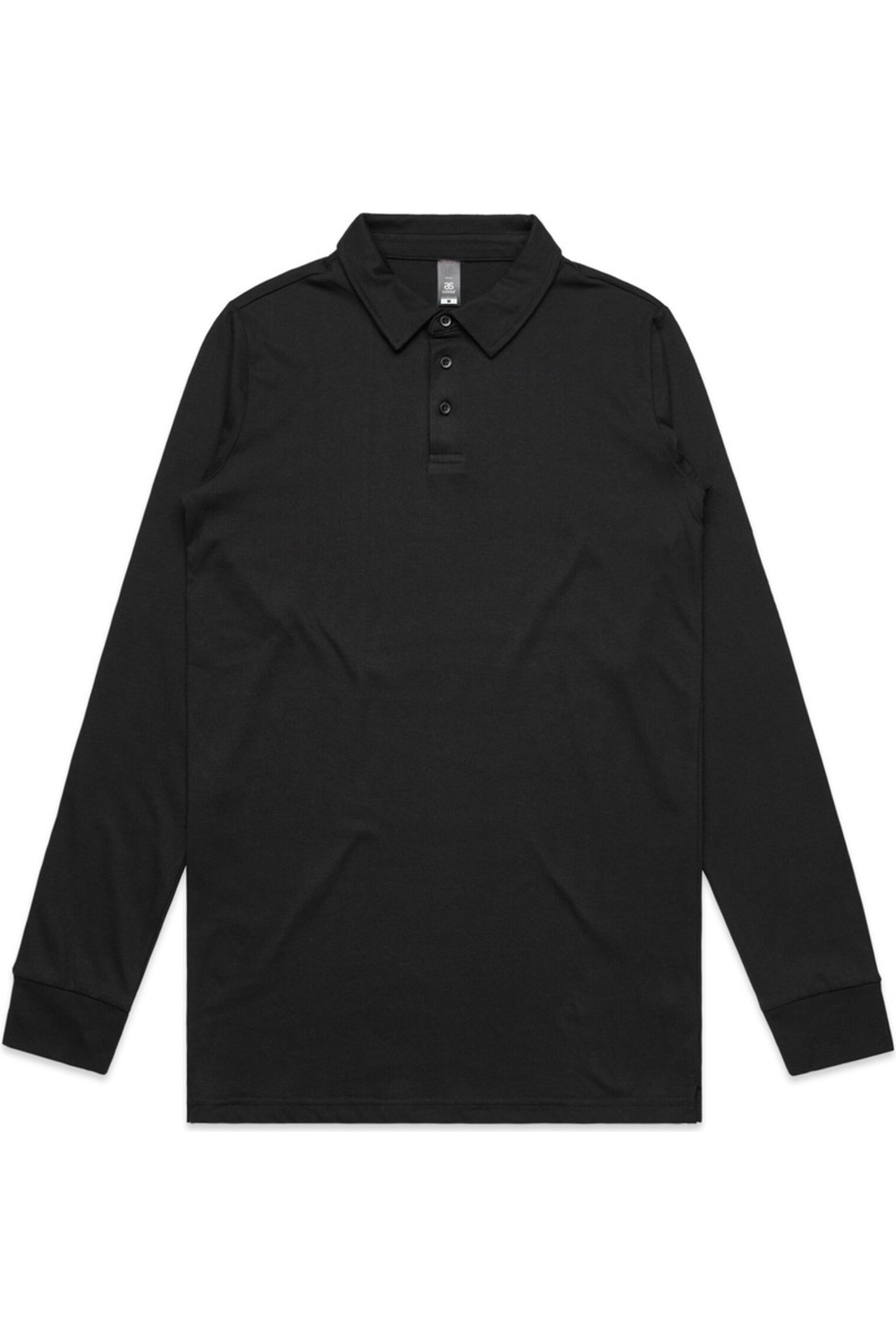 AS Colour Chad L/S Polo in Black