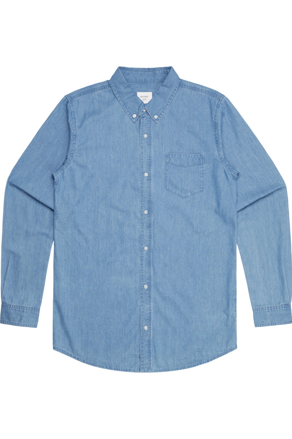 AS Colour Mens Blue Denim Shirt