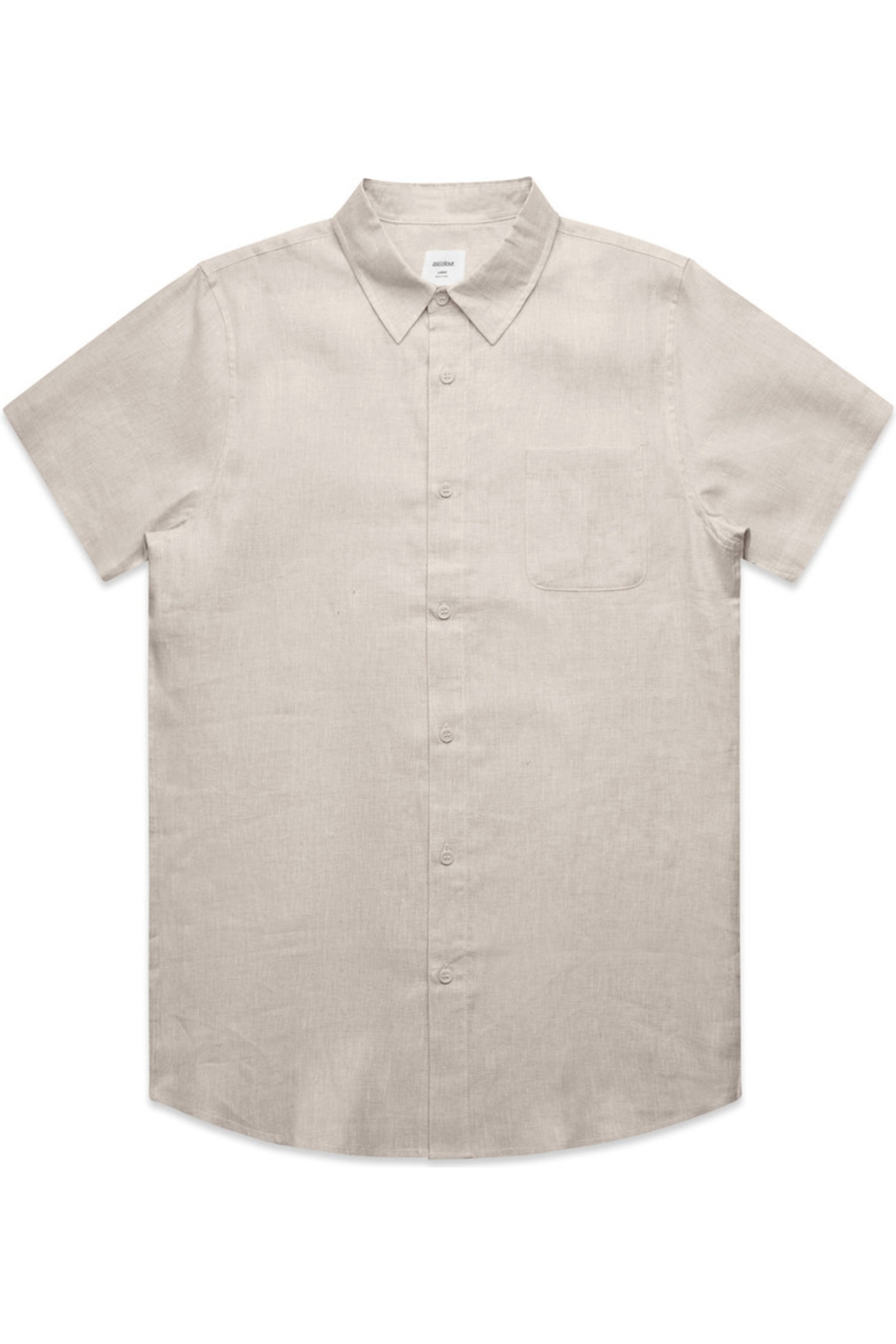 AS Colour Linen S/S Shirt in Natural