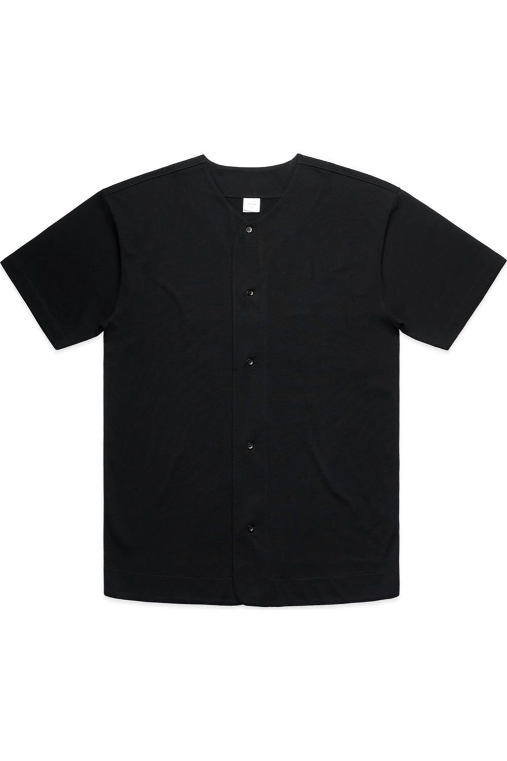 AS Colour Heavy Baseball Jersey in Black