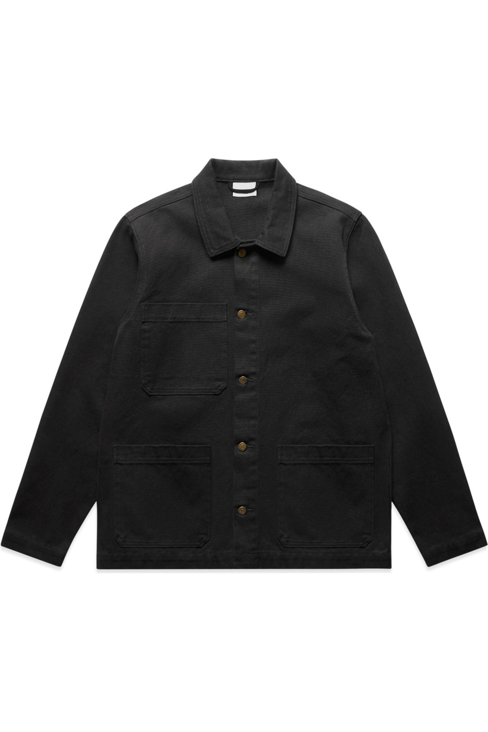 AS Colour Canvas Chore Jacket in Black