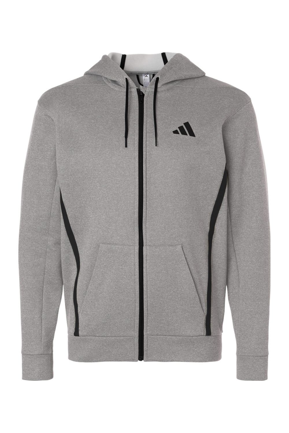 Adidas Men's Game & Go Fleece Full-Zip Hooded Sweatshirt