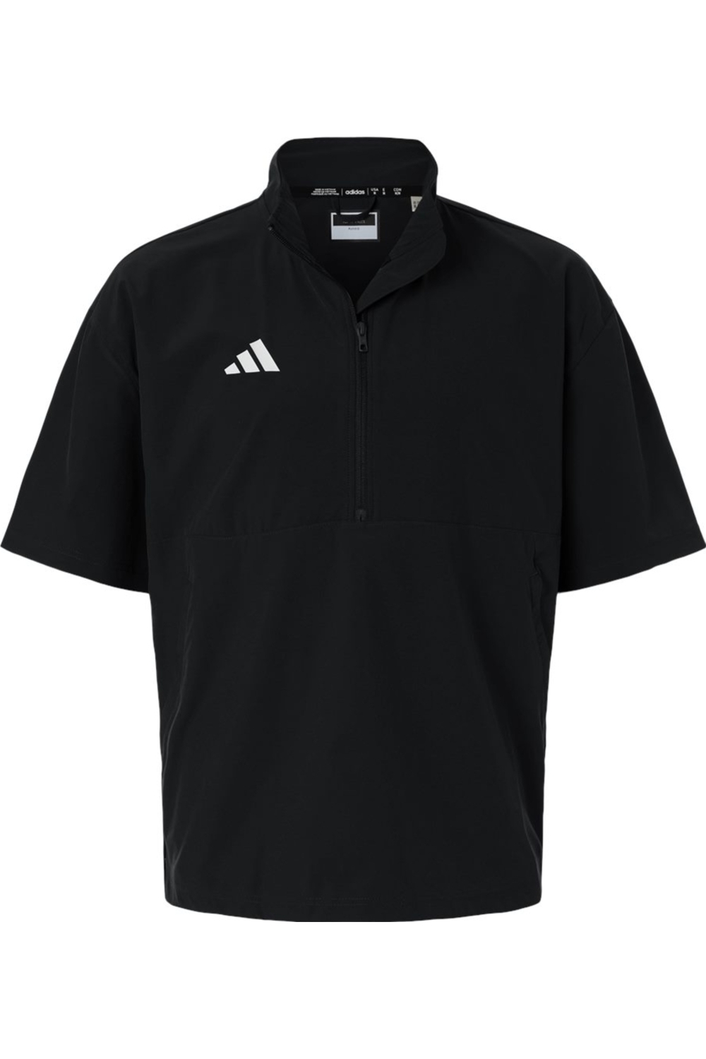 Adidas Men's Short Sleeve Quarter-Zip Pullover
