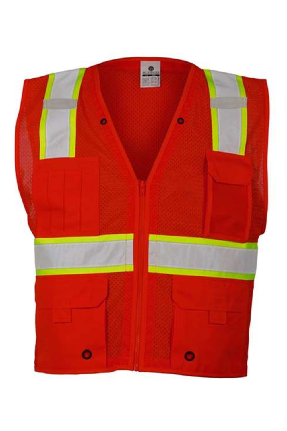 Kishigo EV Series® Enhanced Visibility Multi-Pocket Mesh Vest