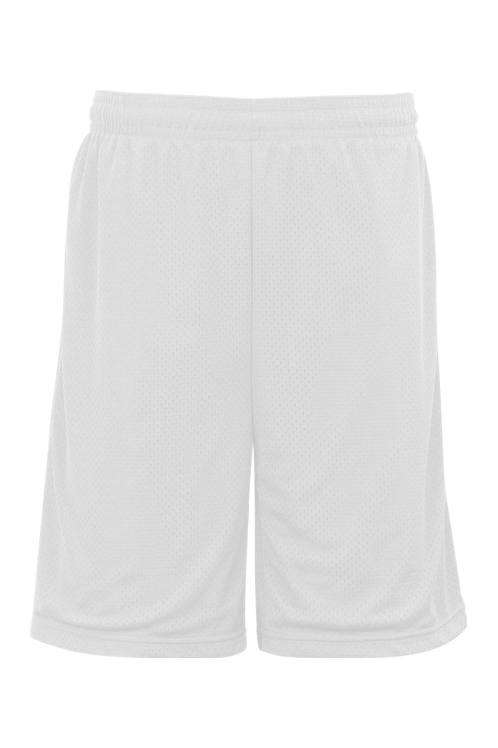 Dropship Badger Pro Mesh 9" Shorts with Pockets in White