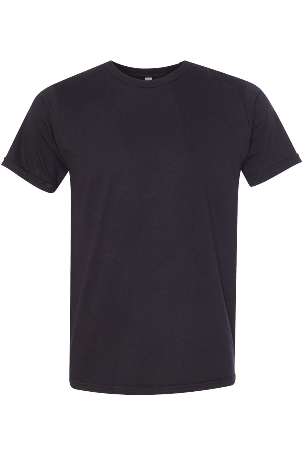 Dropship Bayside - USA-Made Fine Jersey T-Shirt in Black
