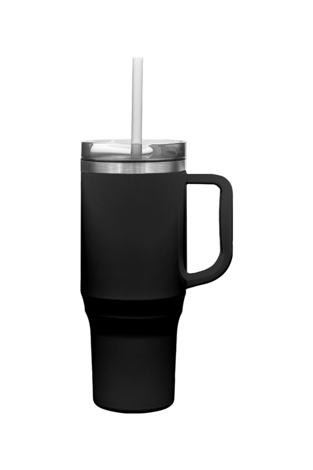 Thor 40oz Eco-Friendly Straw Tumbler - Laser in Black