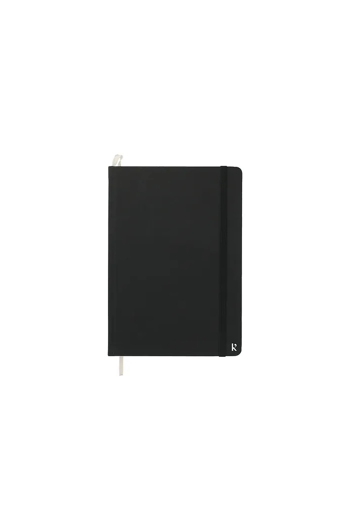 Karst Stone Bound Notebook in Black