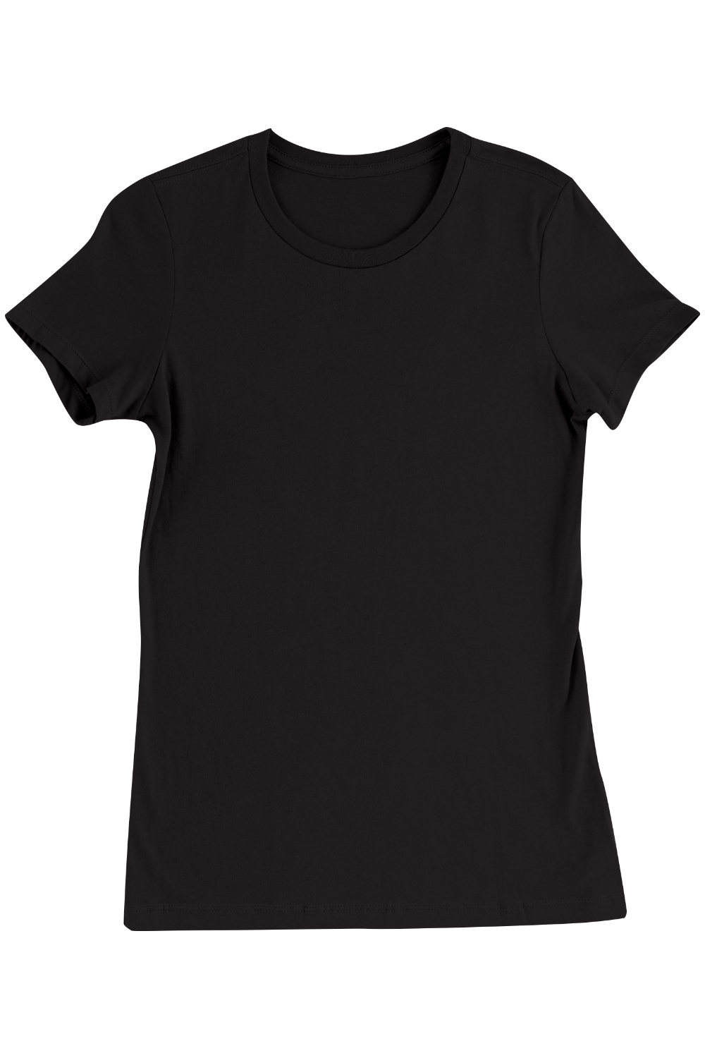 Bayside Women's USA-Made Fine Jersey T-Shirt