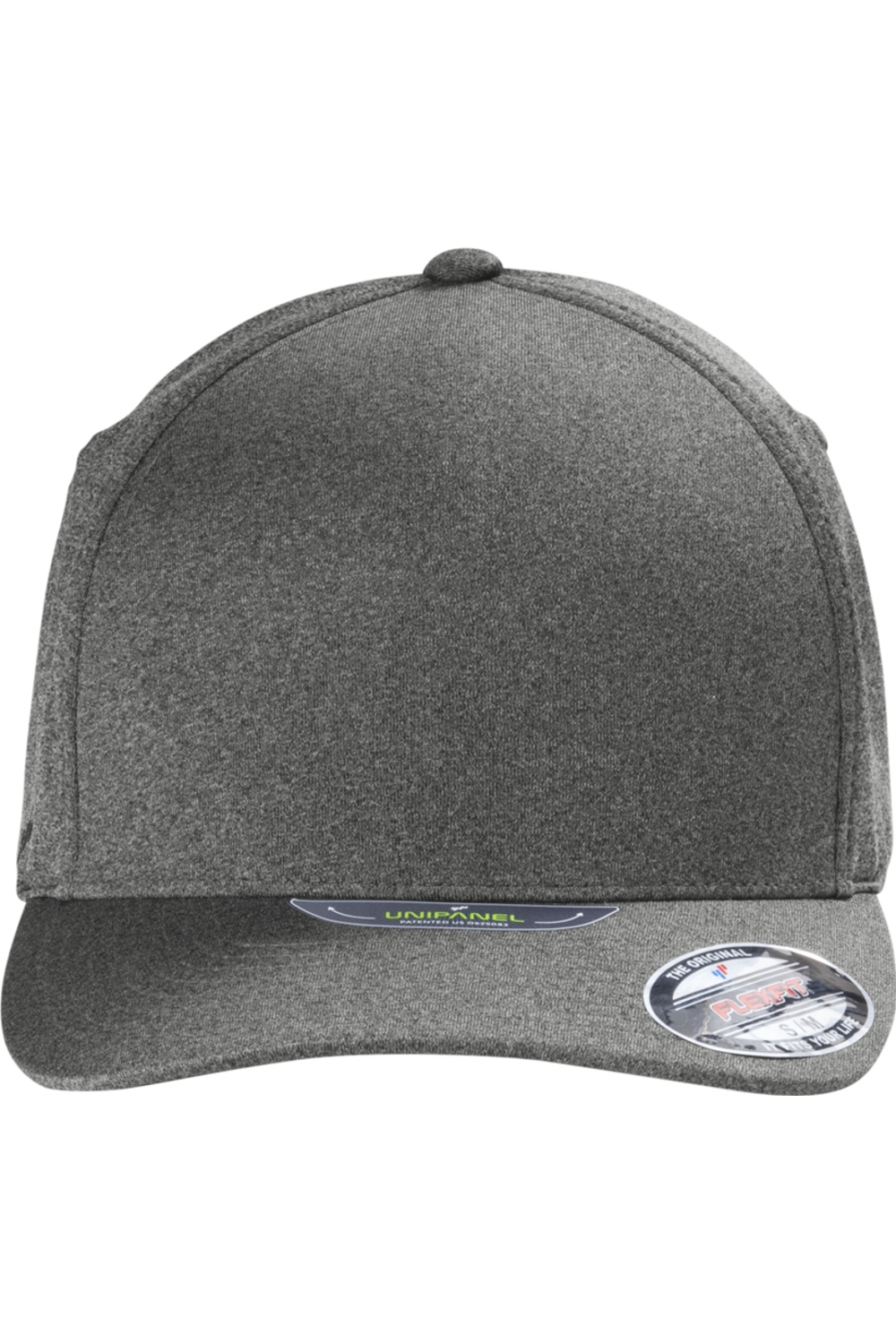 Port Authority Flexfit Melange Unipanel Cap in Dark Grey