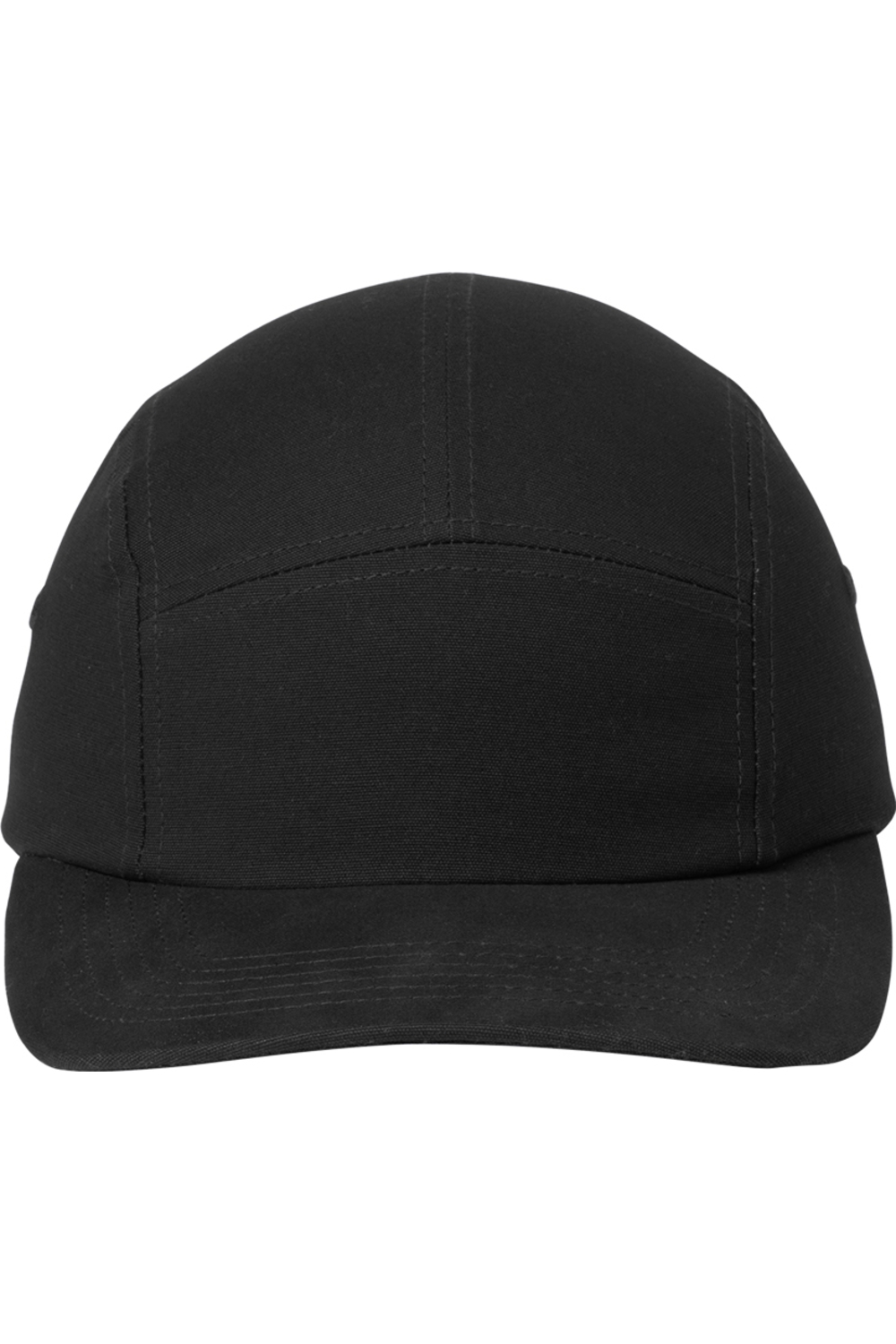 Port Authority Brushed Cotton Camper Cap in Black