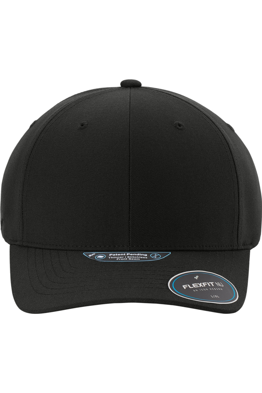 Port Authority Flexfit NU Cap in Deep Black