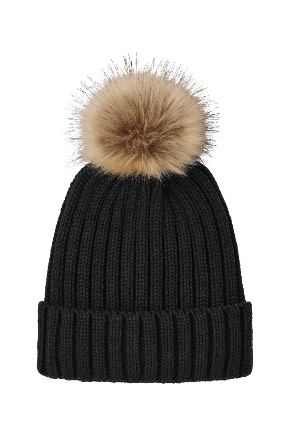 Port Authority Faux Fur Pom Beanie