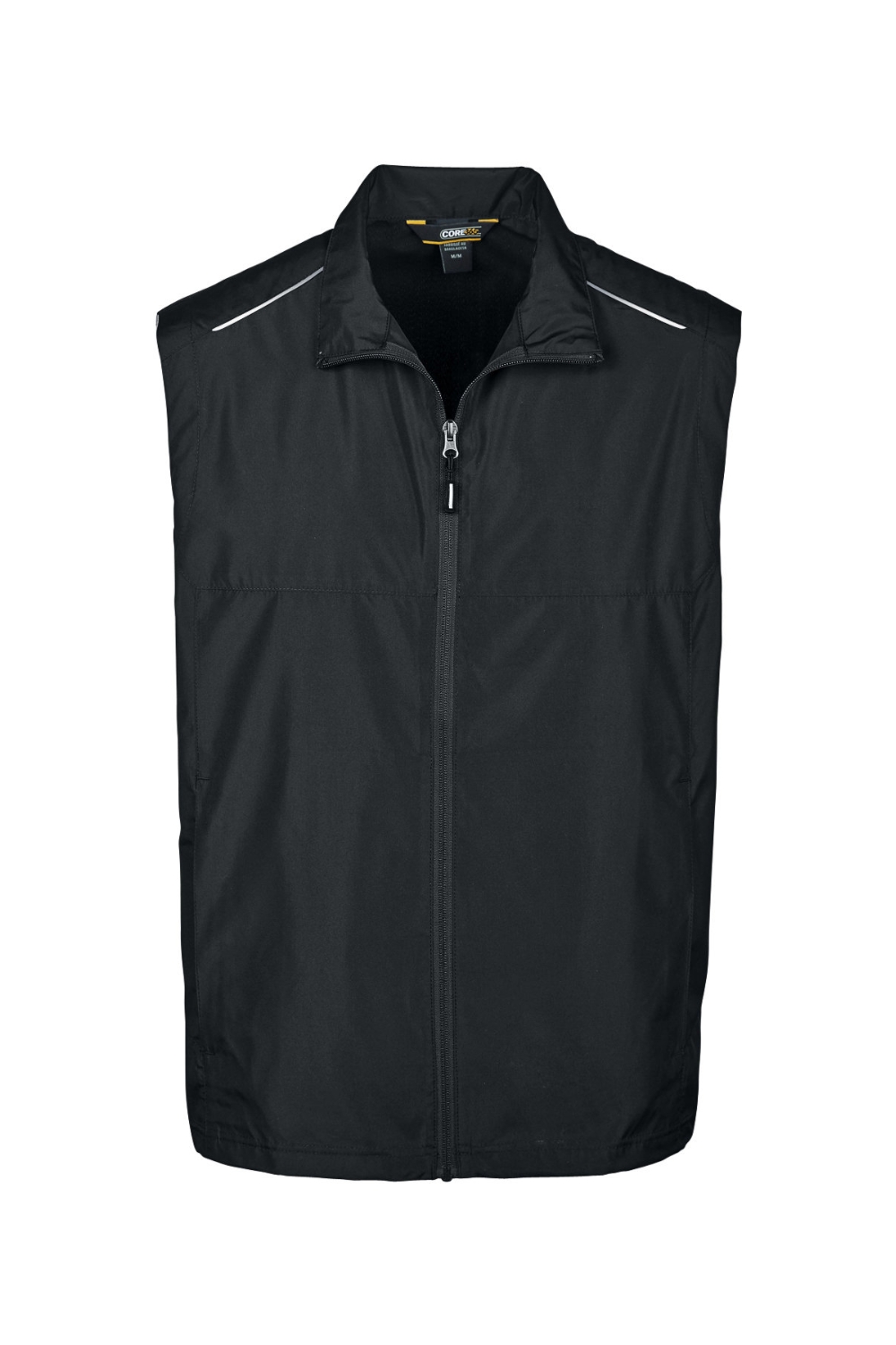 CORE365 Men's Techno Lite Unlined Vest in Black