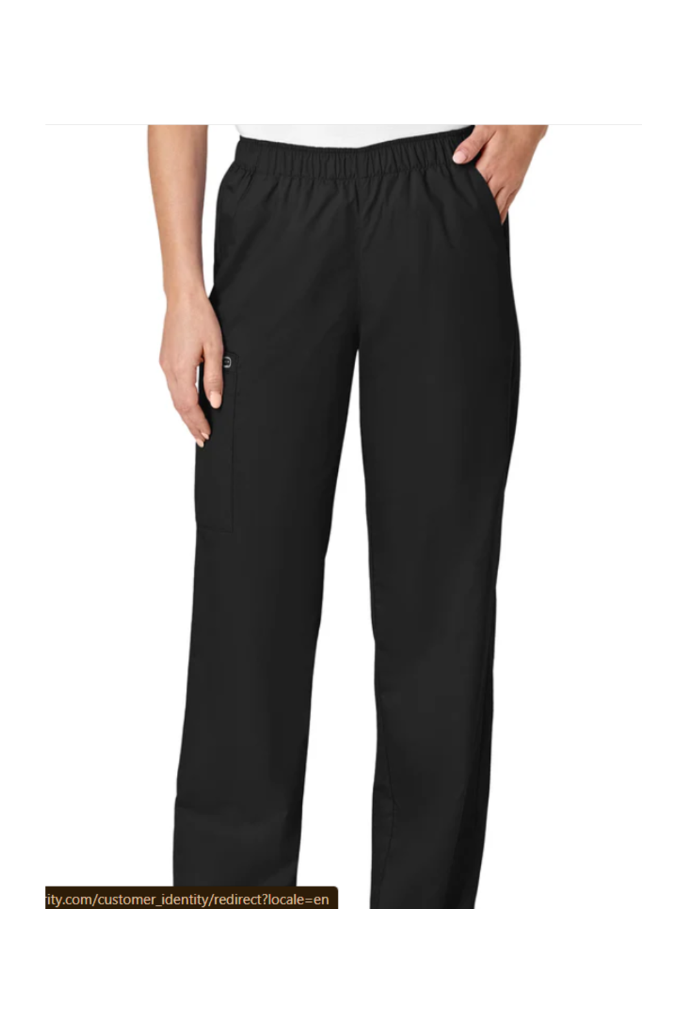 Wink - WORK Women's Five-Pocket Pull-On Cargo Pant