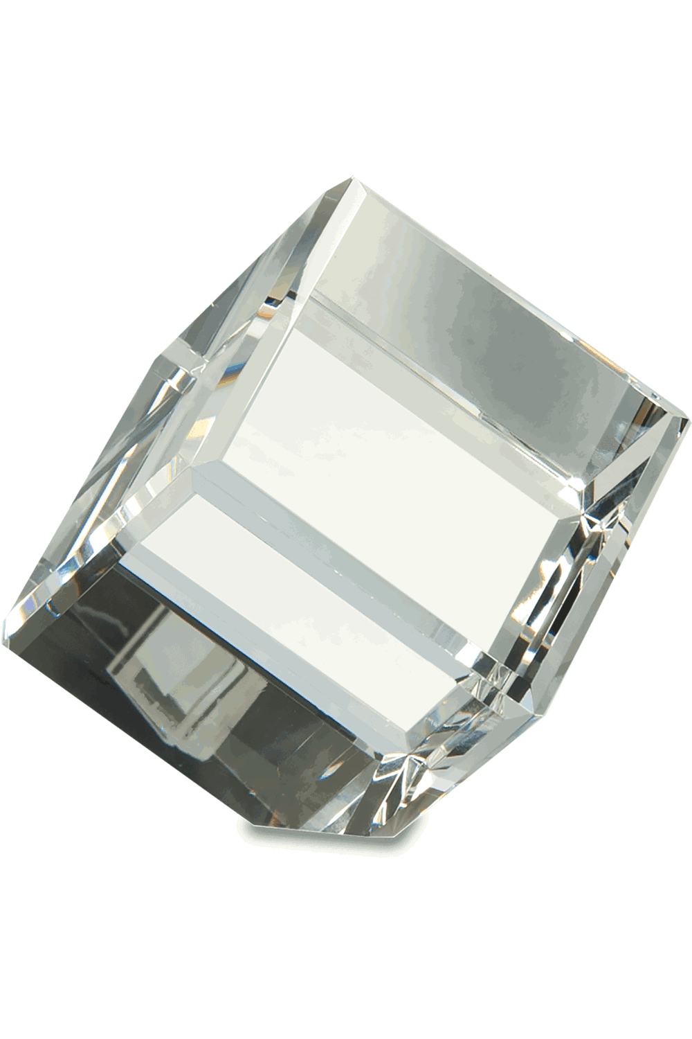 3" x 3" Crystal Cube