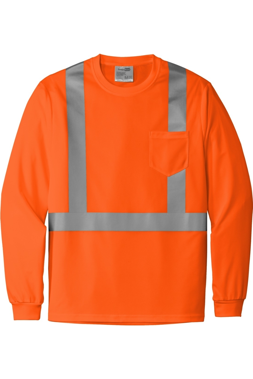 CornerStone ANSI 107 Class 2 Mesh Long Sleeve Tee