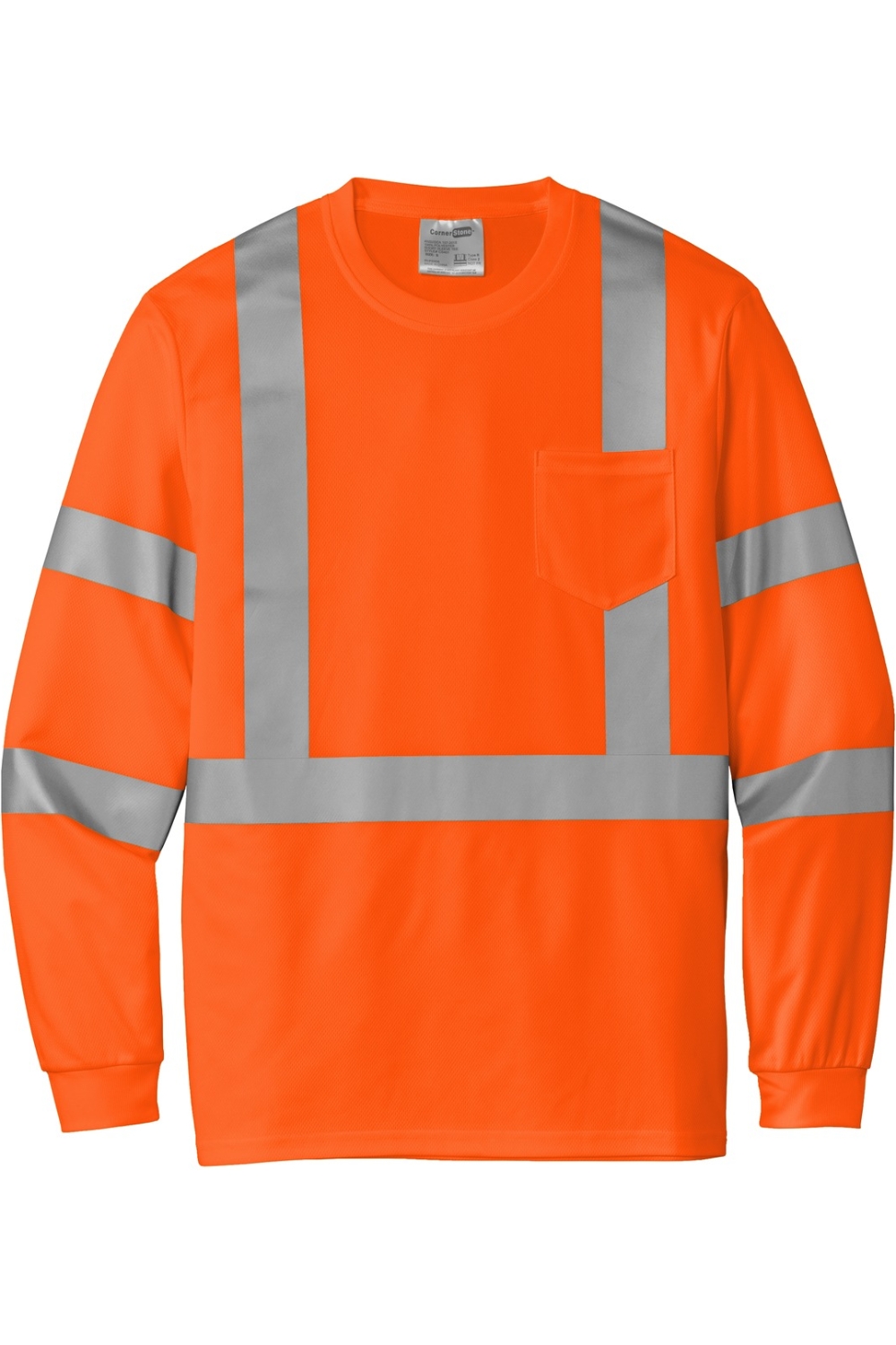 CornerStone ANSI 107 Class 3 Mesh Long Sleeve Tee