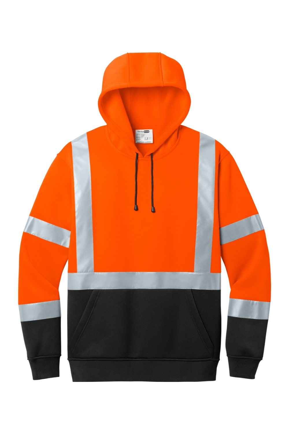 CornerStone ANSI 107 Class 3 Heavy-Duty Fleece Pullover Hoodie